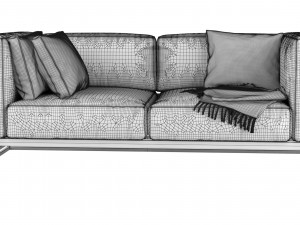 Dijon sofa 3D-Modell
