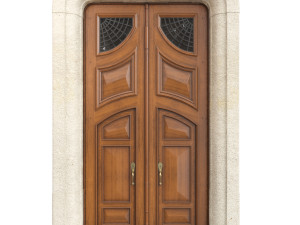 Entrance classic door 120 3D Модель