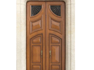 Porte d'entr&eacute;e classique 120 Modèle 3D