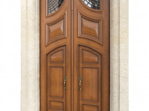 Entrance classic door 120 3D 模型