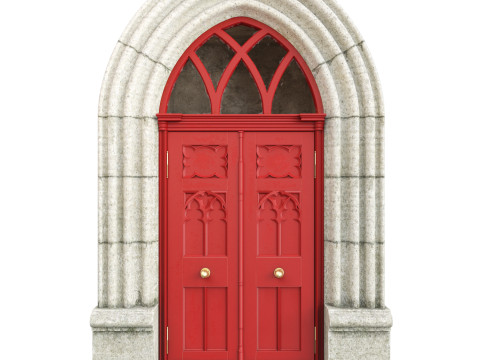 Entrance classic door 121 3D 모델