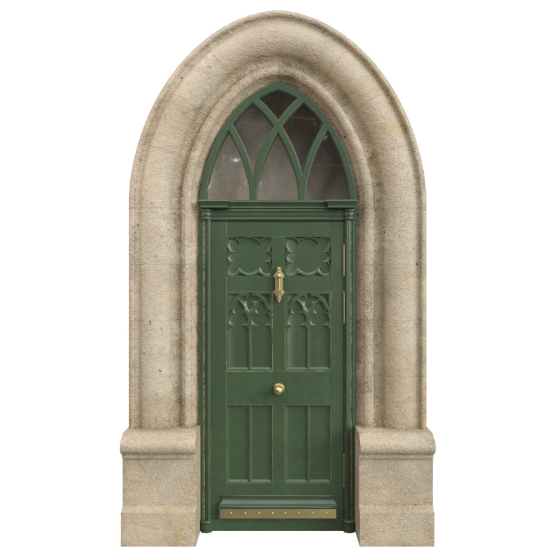 Entrance classic door 122 3Dモデル .c4d .max .obj .3ds .fbx .stl .blend 
