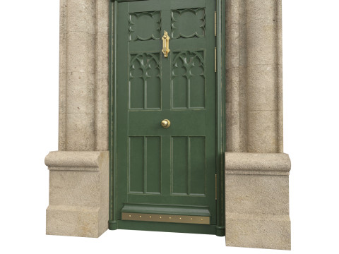 Entrance classic door 122 3Dモデル