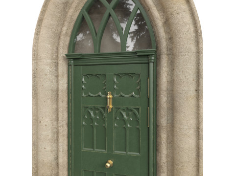 Entrance classic door 122 3Dモデル