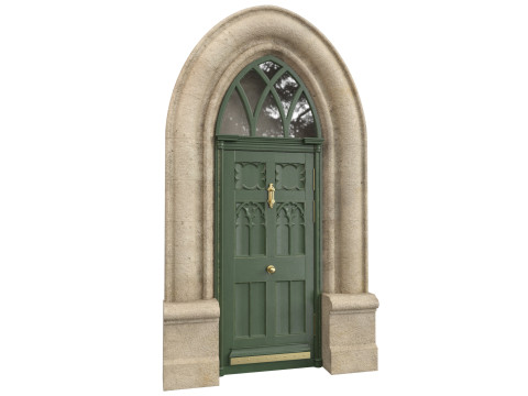 Entrance classic door 122 3Dモデル