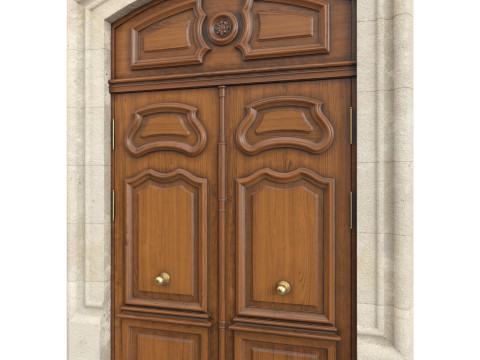 Entrance classic door 126 3D 모델
