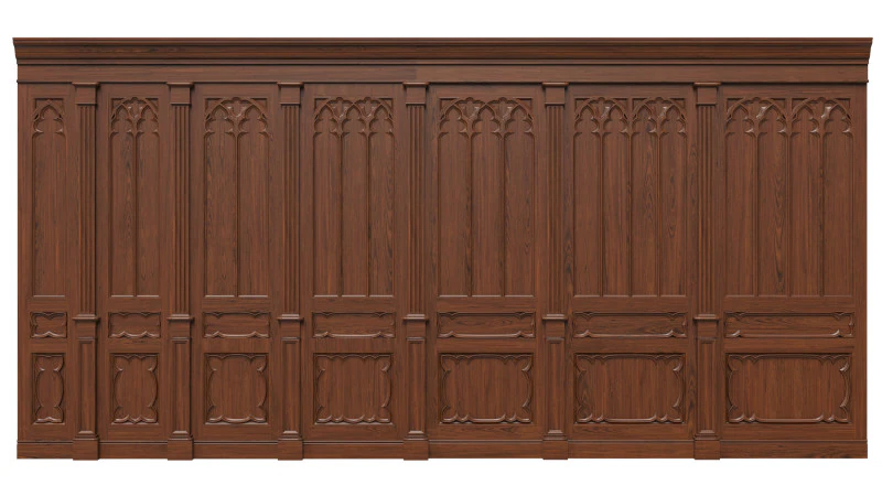 Wooden panels 25 3D Model .c4d .max .obj .3ds .fbx .stl .blend