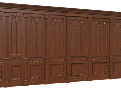 Wooden panels 25 3D 模型
