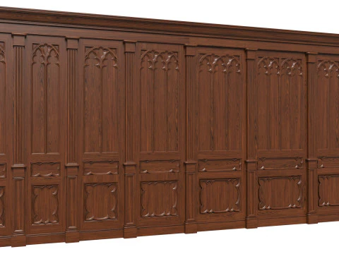 Wooden panels 25 3D Model
