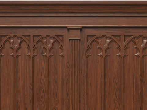 Wooden panels 25 3D 模型