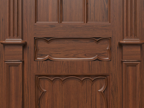 Wooden panels 25 3D 模型