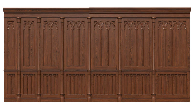 Wooden panels 26 3D Model .c4d .max .obj .3ds .fbx .stl .blend