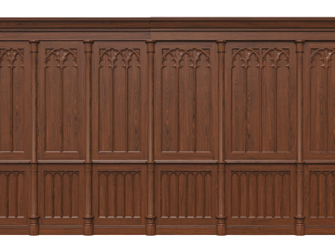 Wooden panels 26 3D Model
