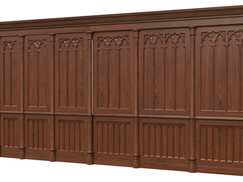 Wooden panels 26 3Dモデル