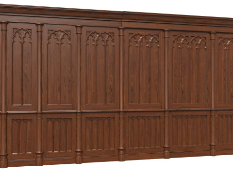 Wooden panels 26 3Dモデル