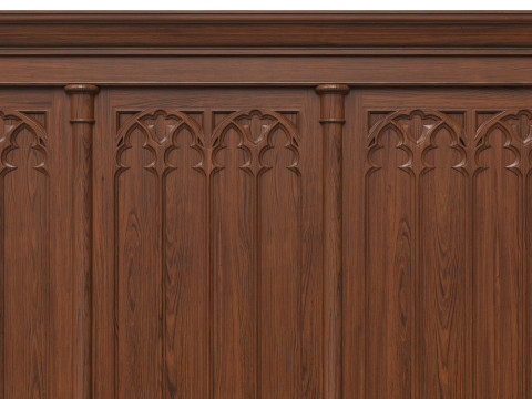 Wooden panels 26 3Dモデル
