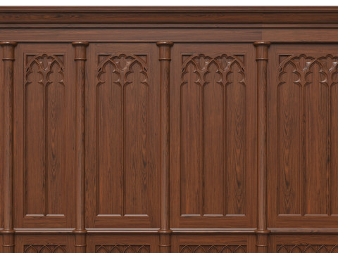 Wooden panels 26 3Dモデル
