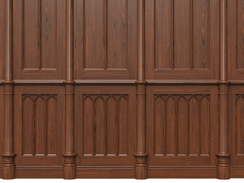 Wooden panels 26 3Dモデル