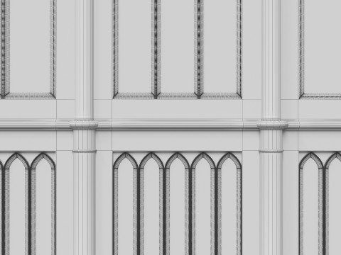 Wooden panels 26 3Dモデル