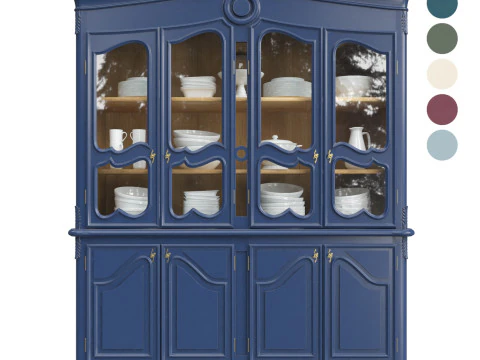 Vitrinekast 1400 3D Model