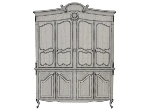 Display cabinet 1400 3D Model