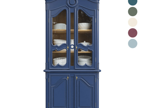 Display cabinet 750 3D 모델