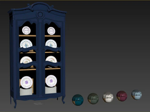 Vetrina 1200 Modello 3D