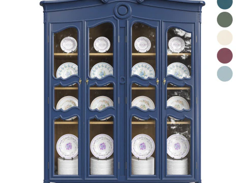 쇼케이스 1400 3D 모델