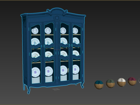 Showcase 1400 3D Модель