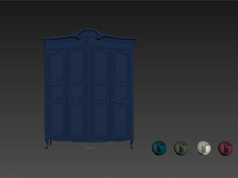 Closet 1400 3D Model
