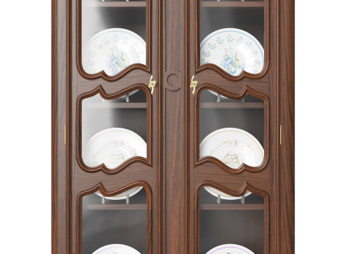 Showcase in classic style 750 3D Model