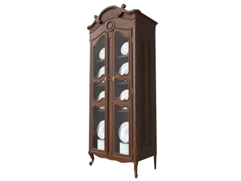 Showcase in classic style 750 3D Model