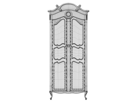 Showcase in classic style 750 3D Model