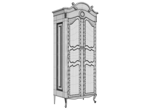 Showcase in classic style 750 3D Model