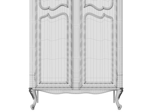 Showcase in classic style 750 3D Model