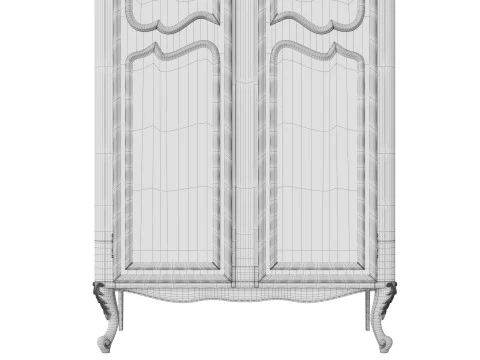 Showcase in classic style 750 3D Model