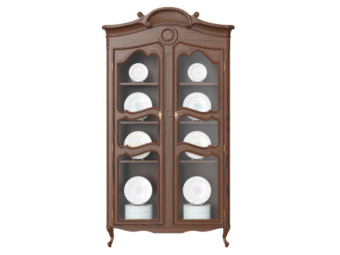 Witryna w klasycznym stylu 1200 Model 3D