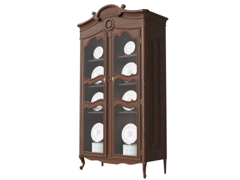 Showcase in classic style 1200 3D Model