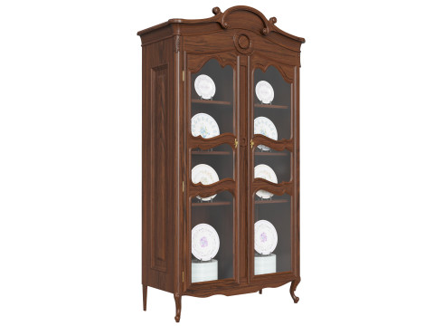 Showcase in classic style 1200 3D Model