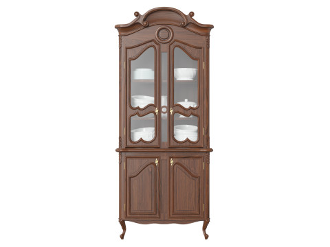 Classic style display cabinet 750 3Dモデル