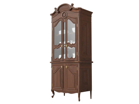Classic style display cabinet 750 3D Model