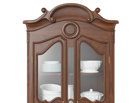 Classic style display cabinet 750 3Dモデル