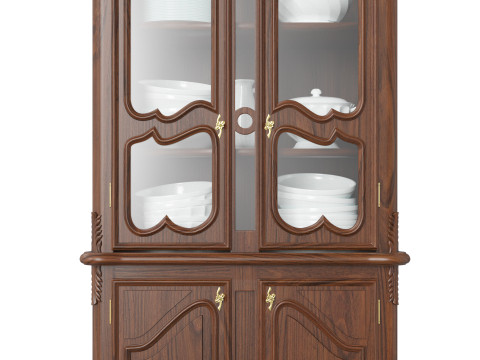 Classic style display cabinet 750 3Dモデル