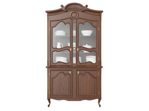 Classic style display cabinet 1200 3D Model