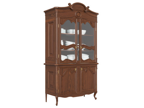 Classic style display cabinet 1200 3D Model