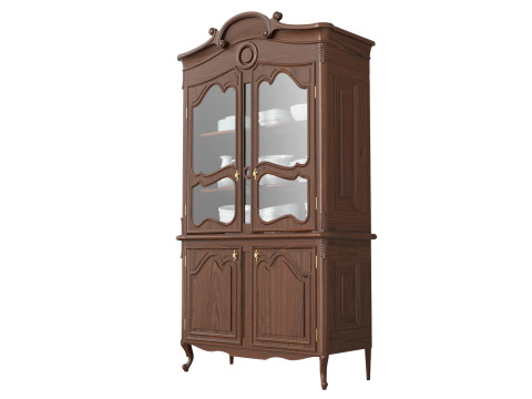 Classic style display cabinet 1200 3D Model