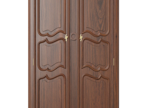 Wardrobe in classic style 750 3Dモデル