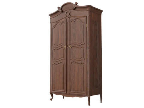 Wardrobe in classic style 1200 3D Model