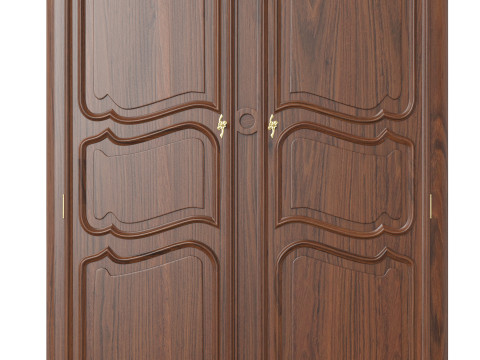 Wardrobe in classic style 1200 3D 模型
