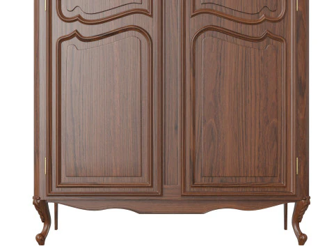 Wardrobe in classic style 1200 3D Model